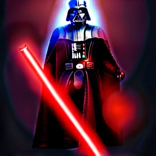 ultra detailed fullbody portrait in oil of Darth Vader with red lightsaber, extremely detailed digital painting, extremely detailed face,crystal clear eyes, in the style of Keith Parkinson and Ken Kelley robert e howard and pablo oliveira , mystical colors, perfectly centered image, perfect composition, rim light, beautiful lighting,8k, stunning scene, raytracing