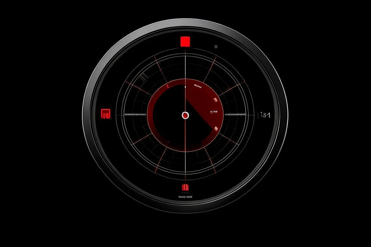 a sleek, futuristic interface set against a dark background. At the top, prominently feature "WARNING" in bold red letters to grab attention. Directly below, display "Temporal Instability Detected" in striking red for urgency. Adjacent, include a red exclamation mark icon. Below these elements, integrate a small warning symbol and a "[Details]" button for further information.