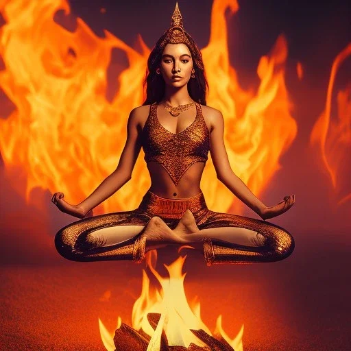 yoga flame