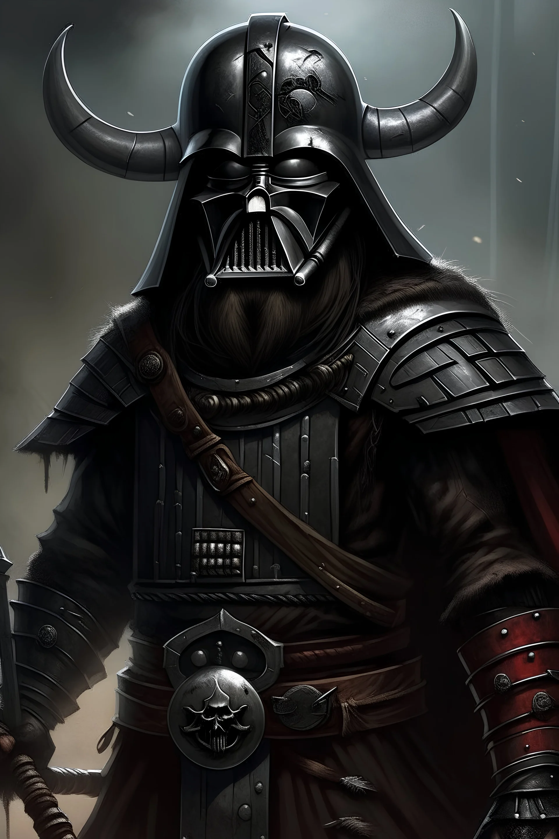 darthvader as a viking