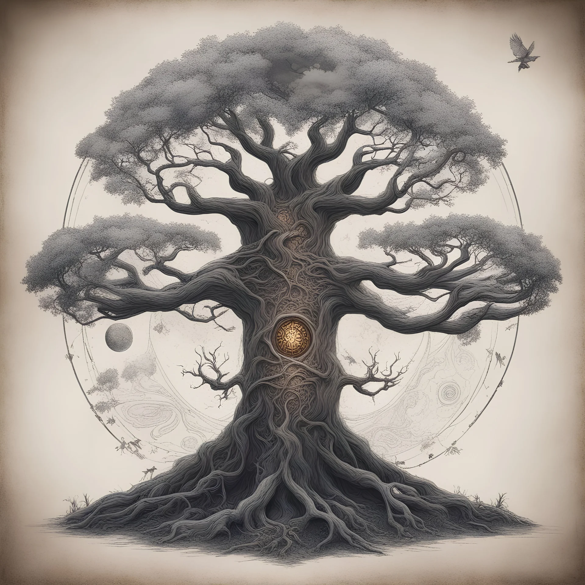 Norse world tree