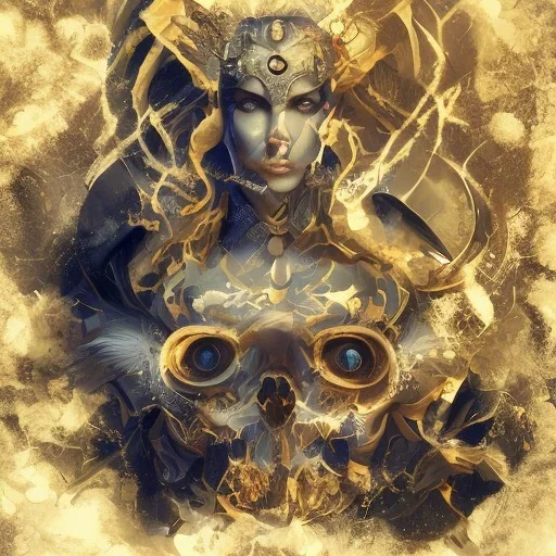 dark, shadow spirit, deep color, underworld, menacing, high quality, high detail, portrait