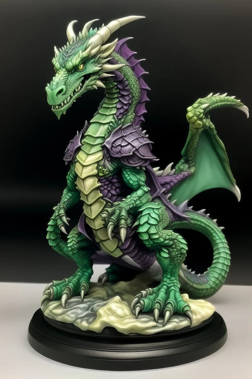 purple and green pearlescent dragonborn dnd