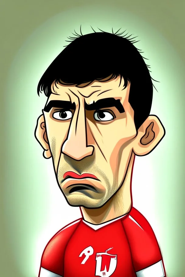 Tino Livramento English football player ,cartoon 2d