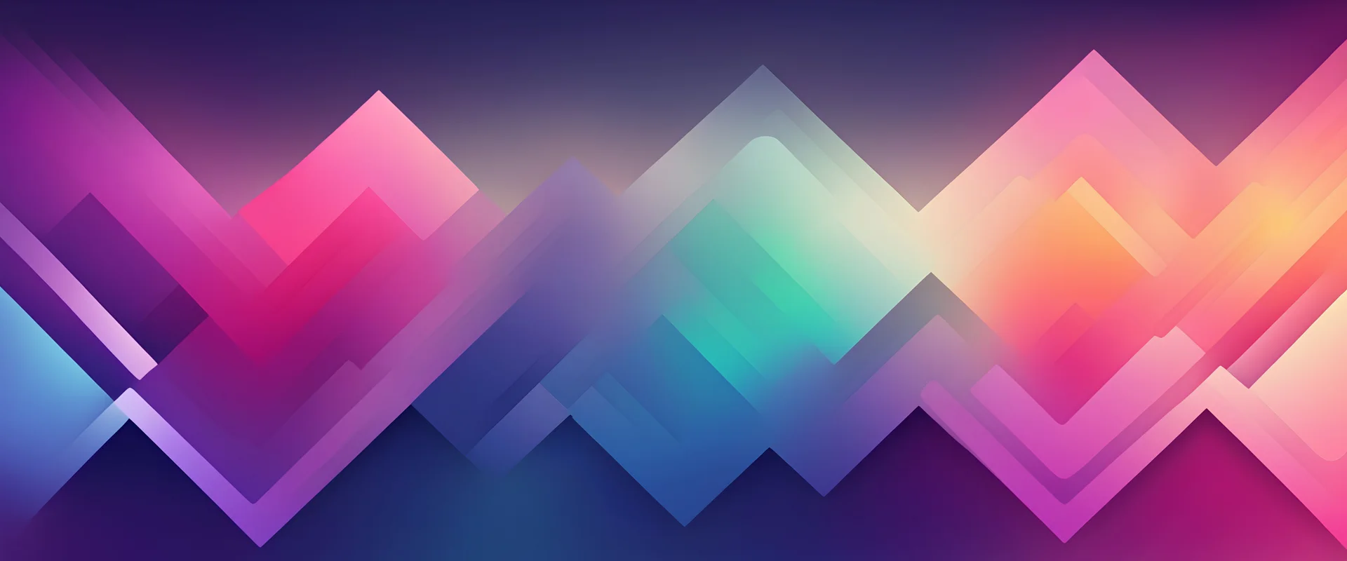 Blurred colourful gradient abstract background design with geometric shape element design