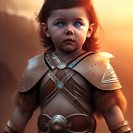 child, young conan, wanderer, epic, fantasy, barbarian, 8k resolution, realistic,