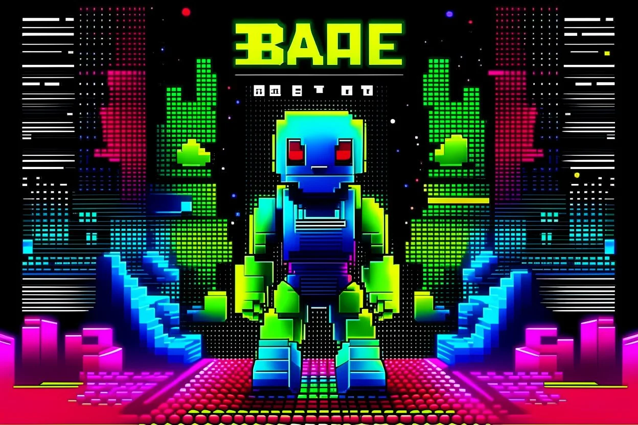 ALBUM COVER - 8BIT RAVE