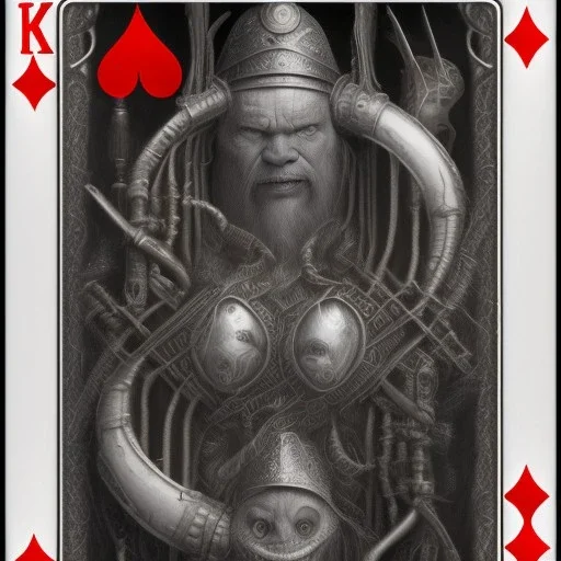 A viking and his wive playing cards, hr giger, scary, steam punk, realistic, made in octane, cinematic, ultra-realistic, extremely detailed octane rendering, 8K, VRAY Super Real ar 2:3, dof photorealistic futuristic 50mm lens hard lighting dark gray tintype photograph, realistic lighting, sepia color