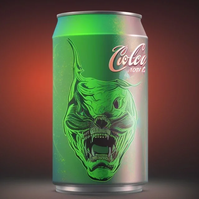 coke can neon