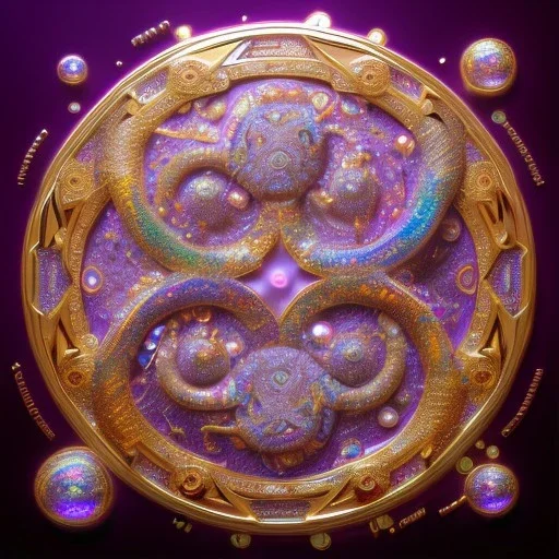 3d animal, jewel, precious stones, shiny, beautiful rich, detailed yin and yang symbol, shiny, intricate, gorgeous, ultrafine detail, hyperrealism, trending on artstation, sharp focus, intricate details, highly detailed, glowing, glitter, complementary colours