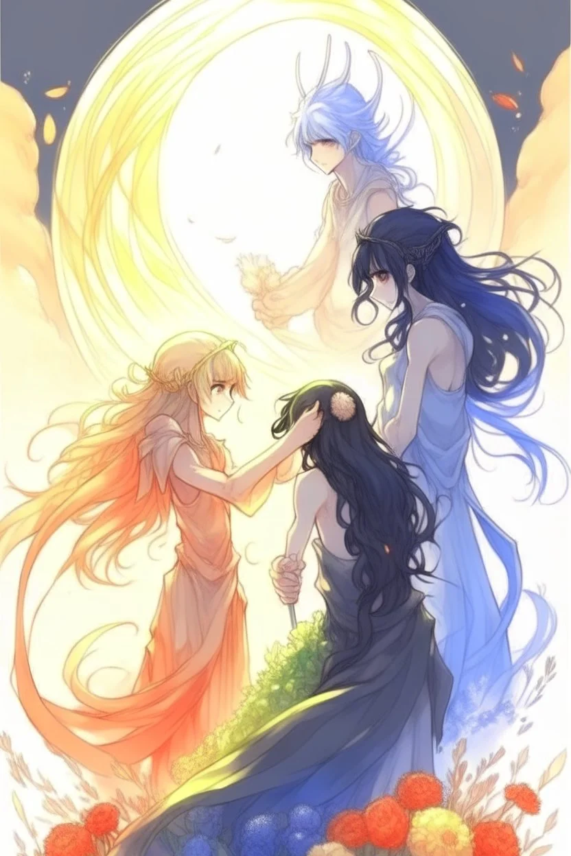 Tatlı bir çift erkeğin saçları kıvır kıvır