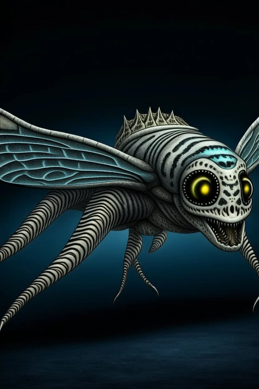 Shark / moth hybrid