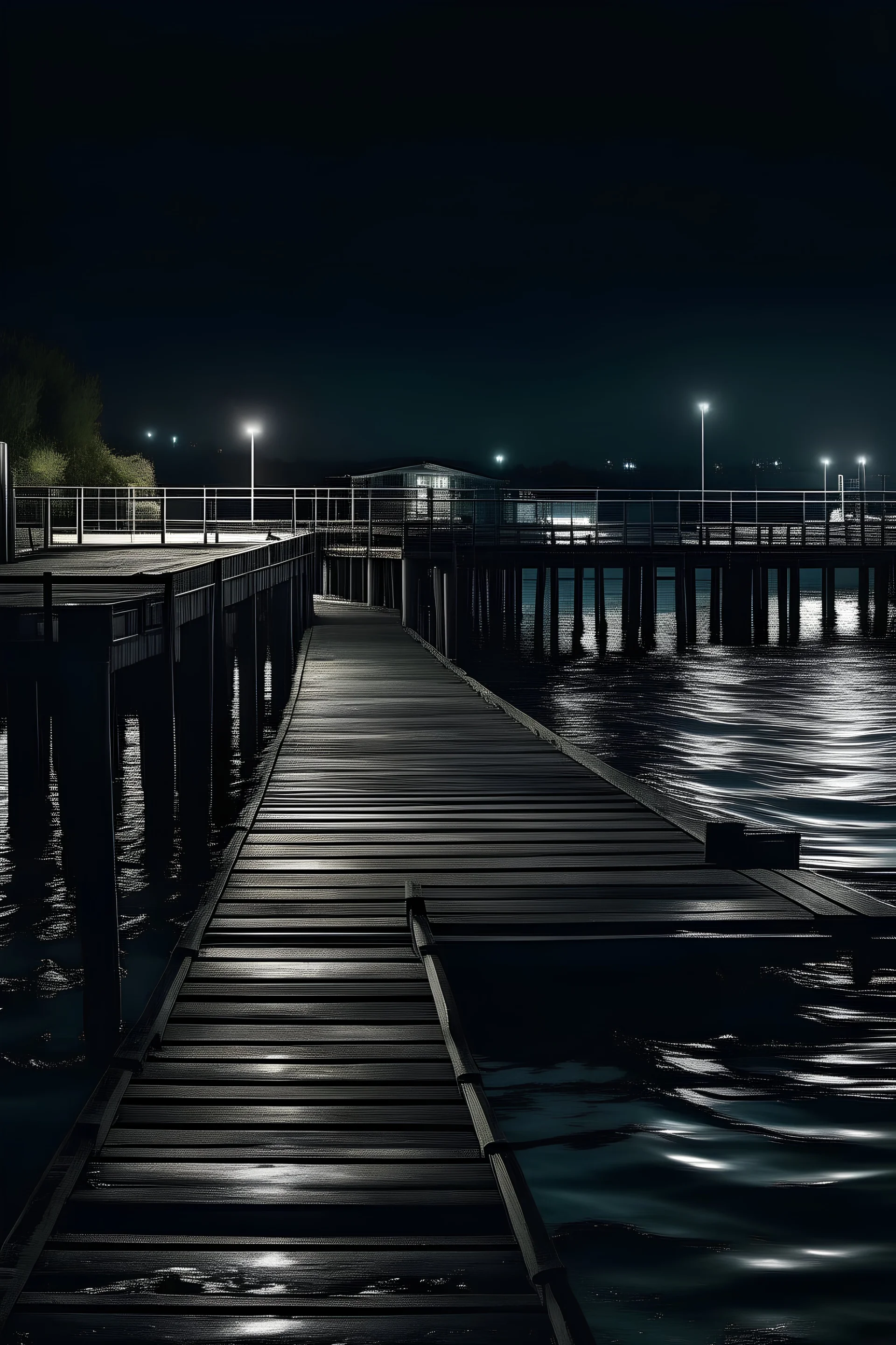 Dock at night book cover