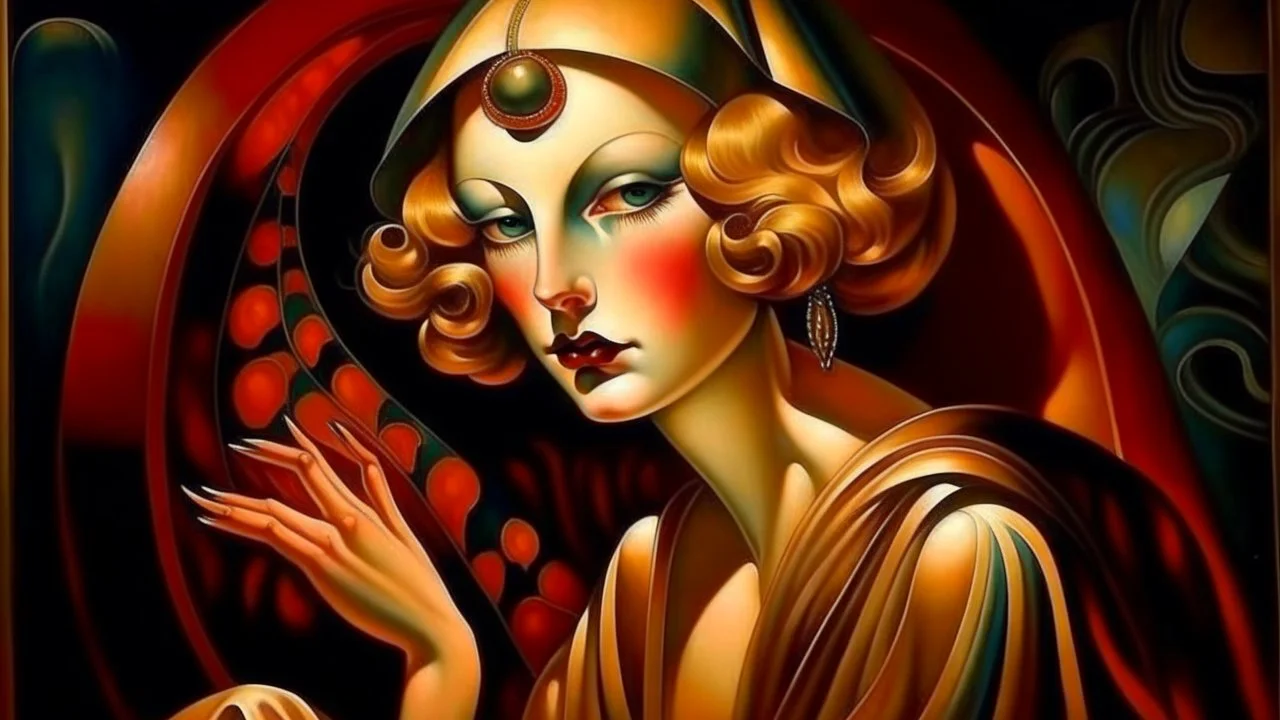 Art Deco, Leonor Fini, Tamara de Lempicka