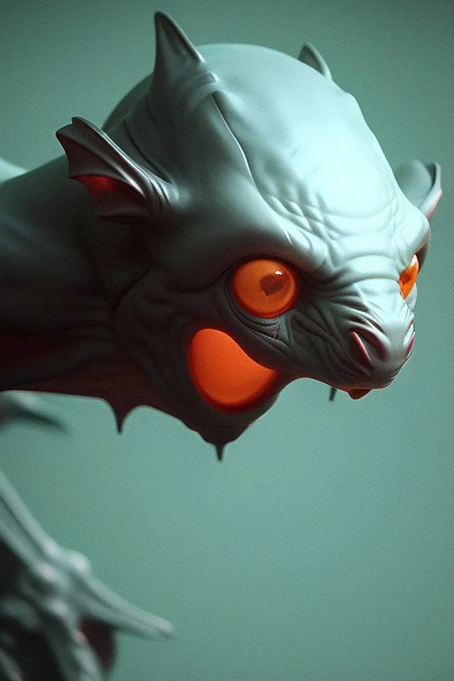 giant bat alien,soft color, highly detailed, unreal engine 5, ray tracing, RTX, lumen lighting, ultra detail, volumetric lighting, 3d, finely drawn, high definition, high resolution