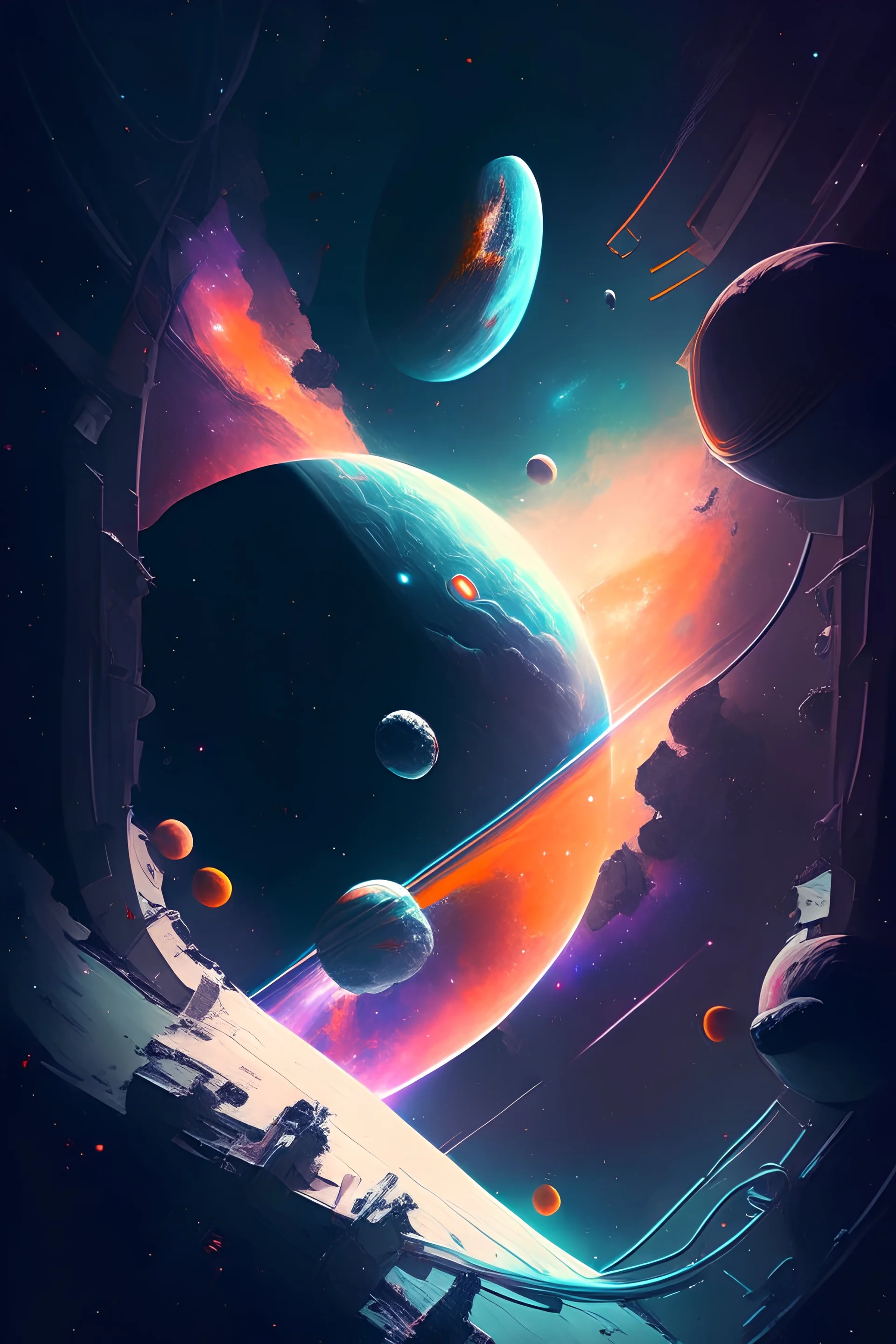 a space backgorund