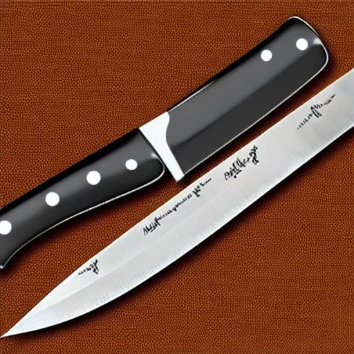 ethnic knife blade pattern