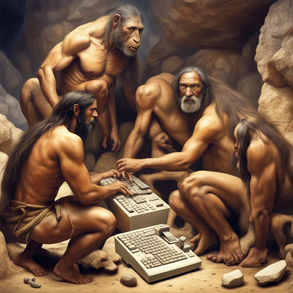 Paleolithic computer programmers