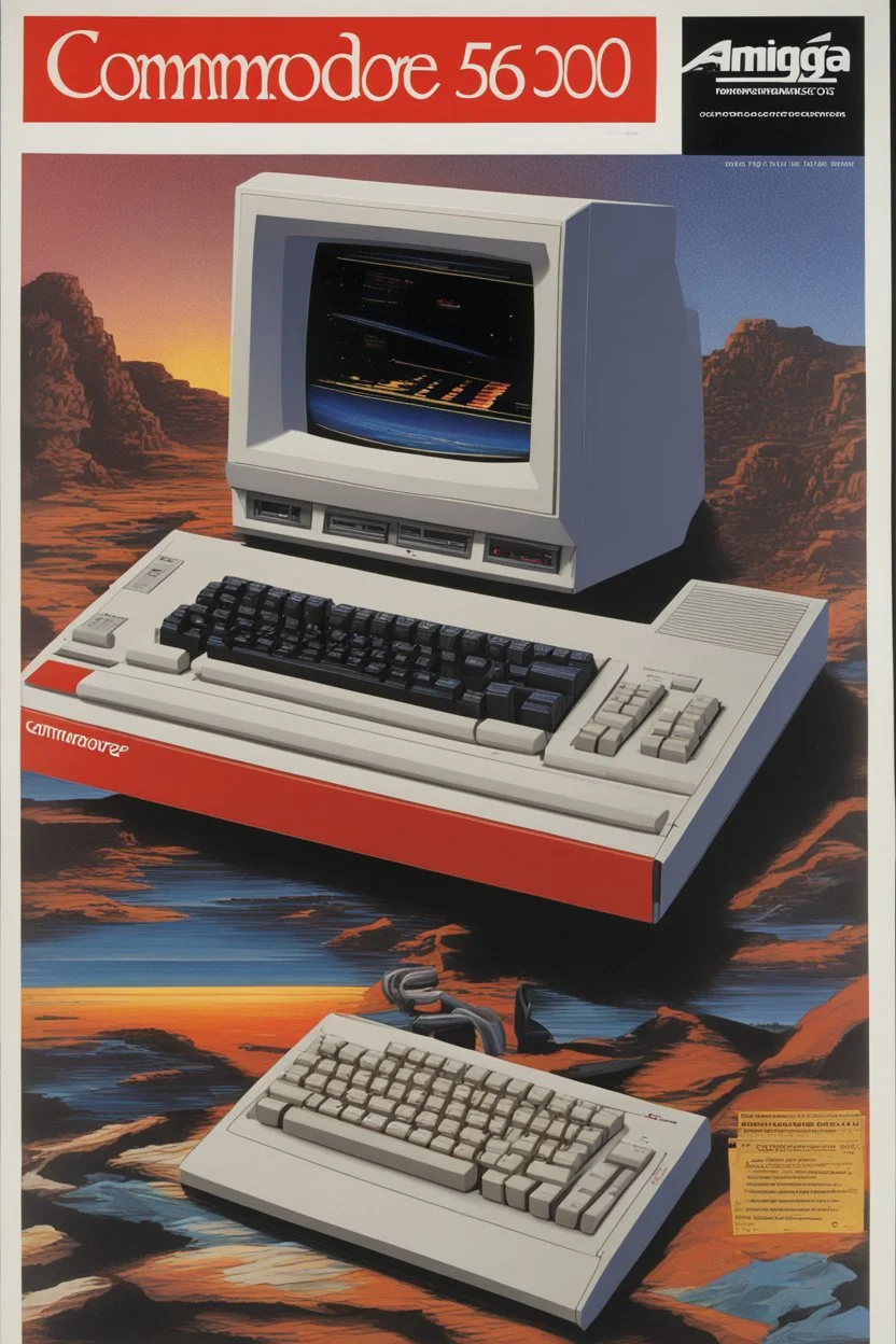 commodore amiga 500 computer