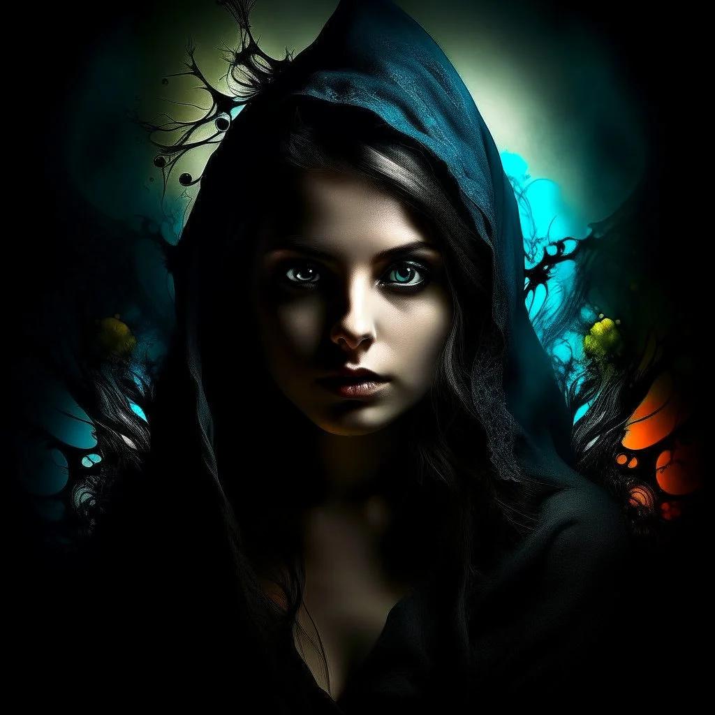 WOMAN Mysterious