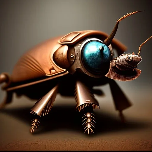 steampunk cockroach