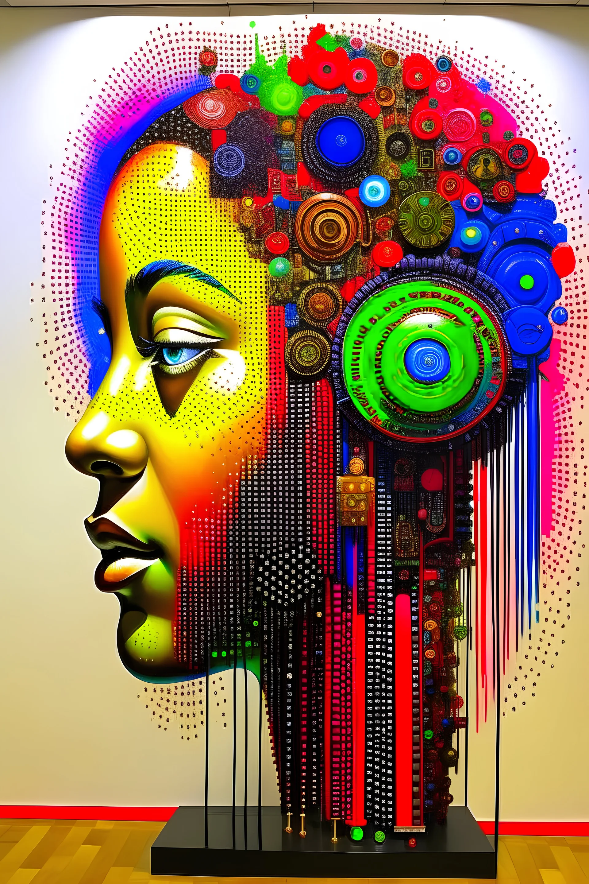 An amalgamation of art, technology and science