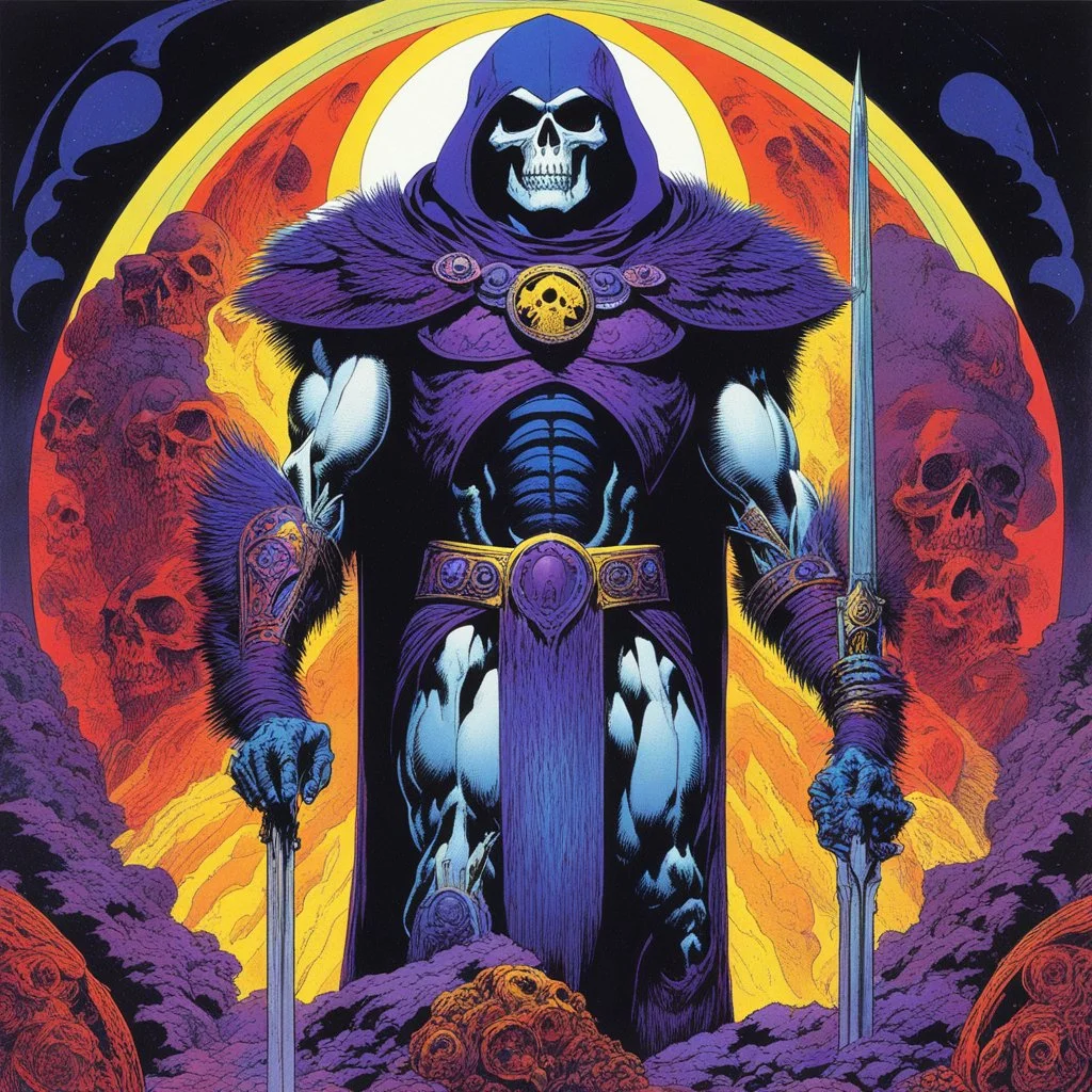 Skeletor by Philippe Druillet