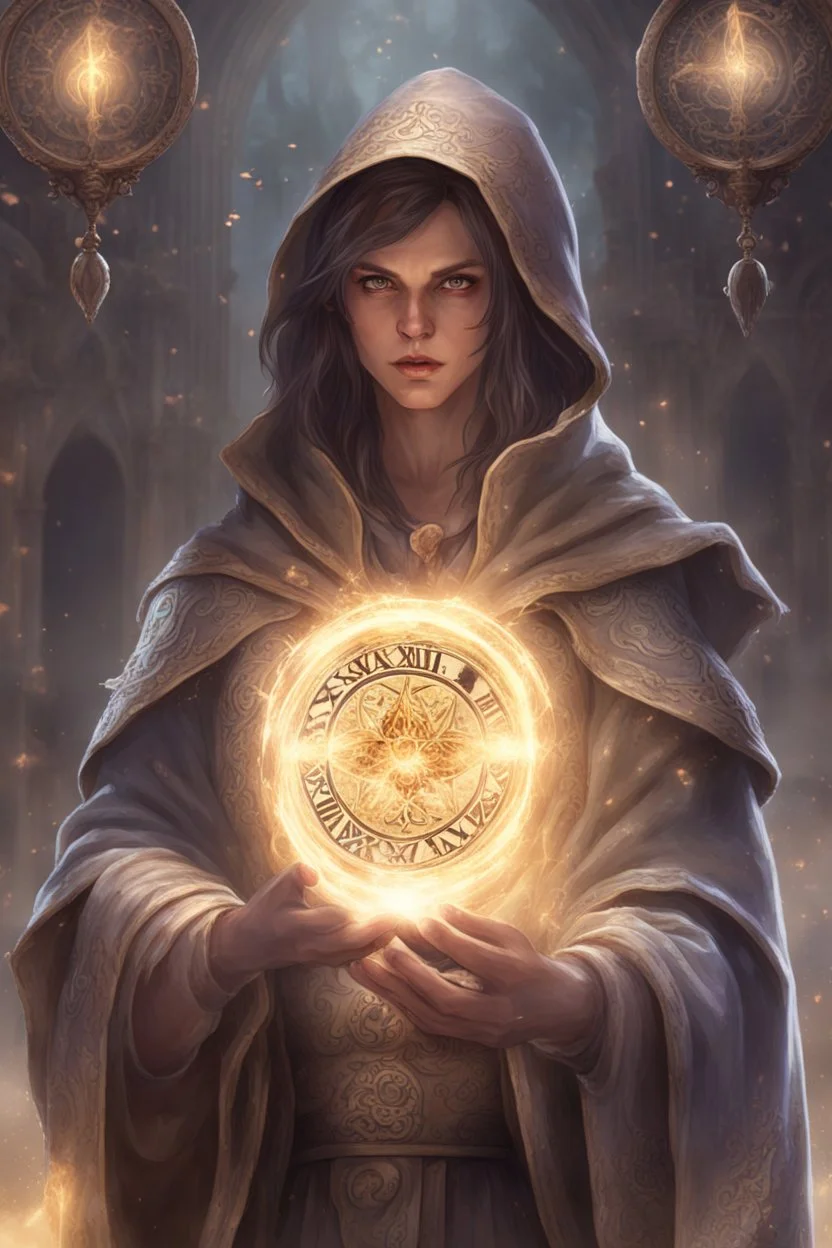 mage holding a time spell for millenia