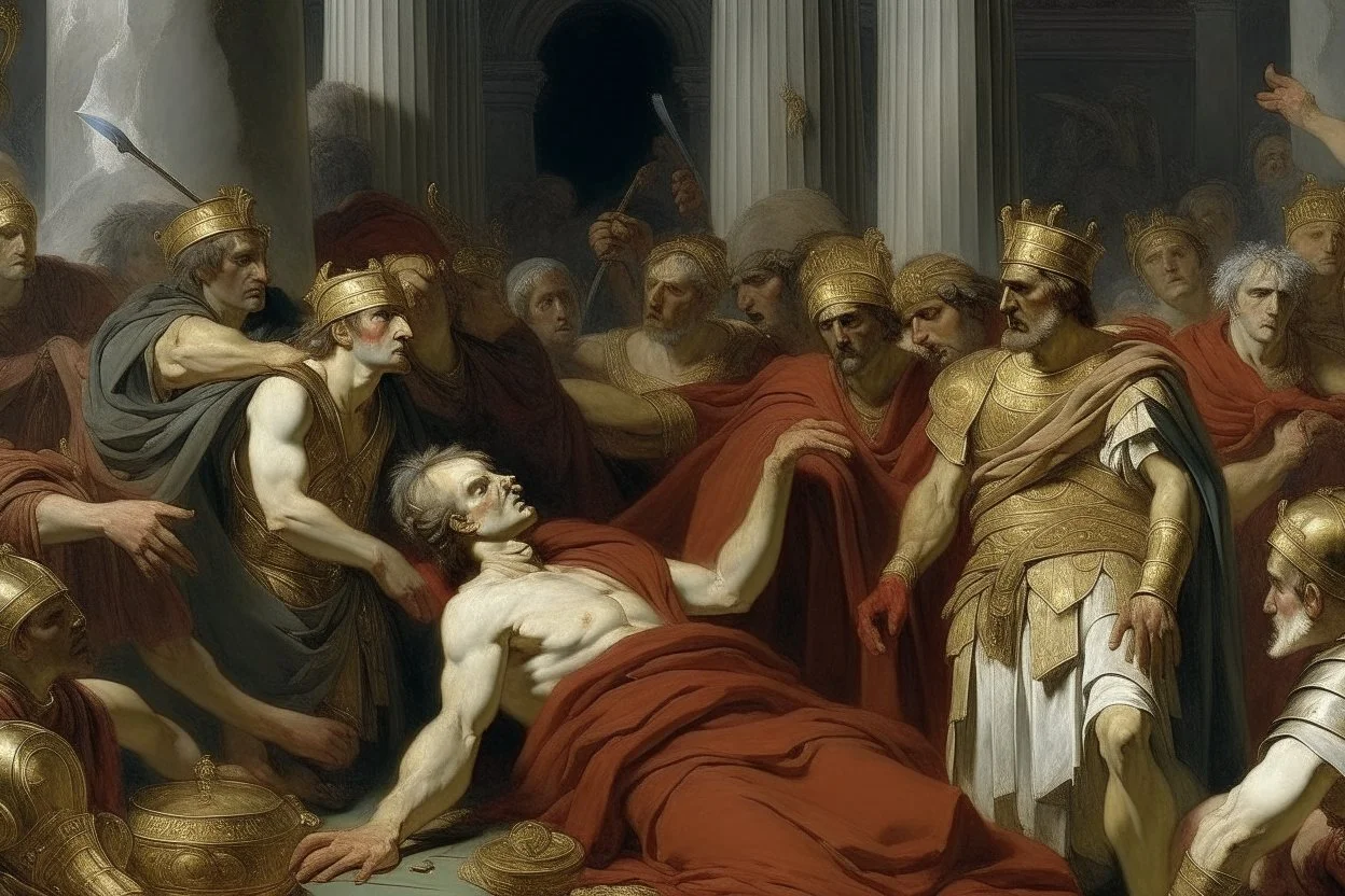 the sudden death of Claudius