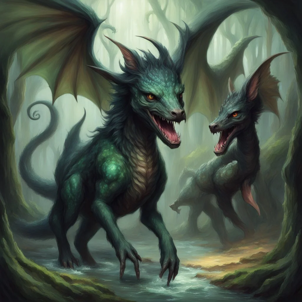 Jabberwocky, kelpie, Lam