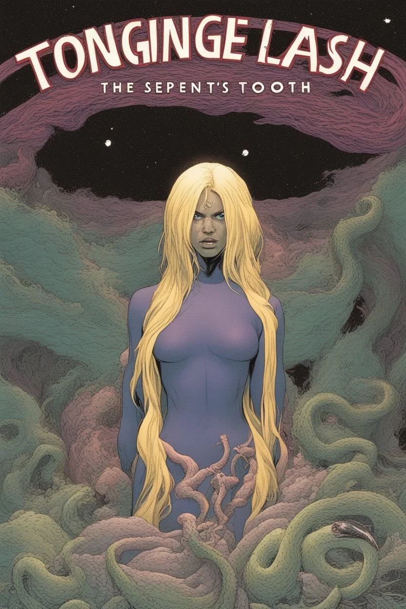 Tongue • Lash #1: The Serpent’s Tooth by Randy Lofficier; Jean-Marc Lofficier;Dave Taylor;Scarlett Smulkowski Dark Horse Here’s a forgotten back issue gem. Dave Taylor does a perfect Moebius impression, and the story is a good read, kind of a cosmic detective tale.