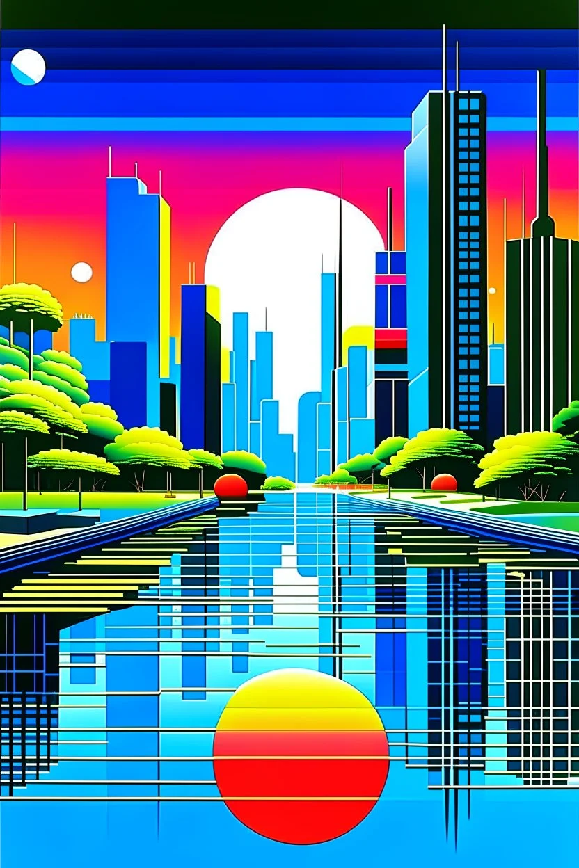 acceptance in the style of Hiroshi Nagai