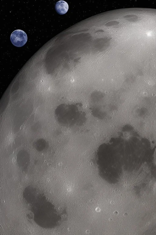 a robotic 3020 moon like the moon is robotic