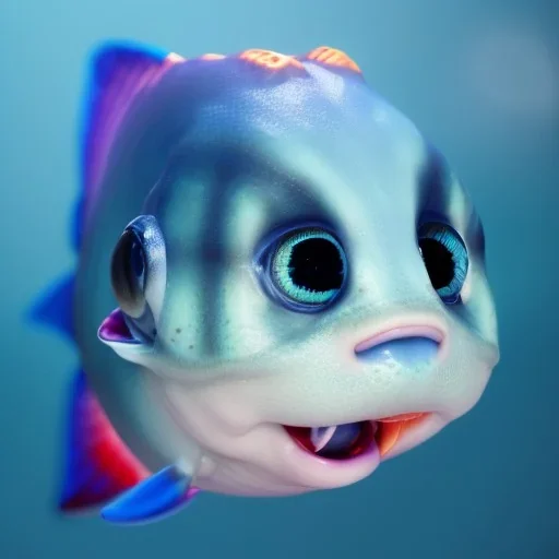 Cute Fish, Wearing make up avatar pandora