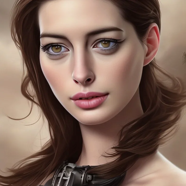 Anne Hathaway, highly realistic, highly detailed, 8k