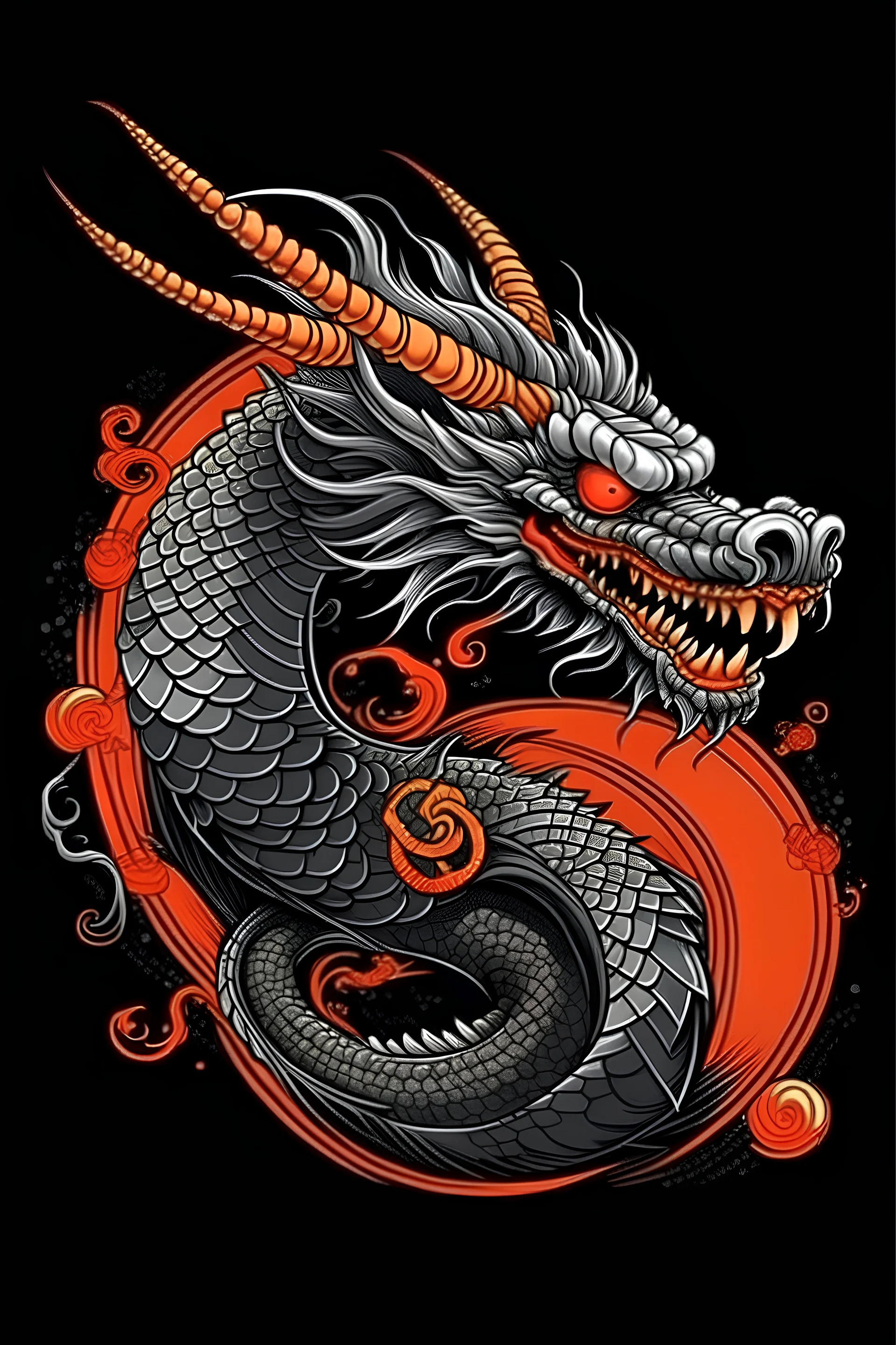 Death cinese dragon