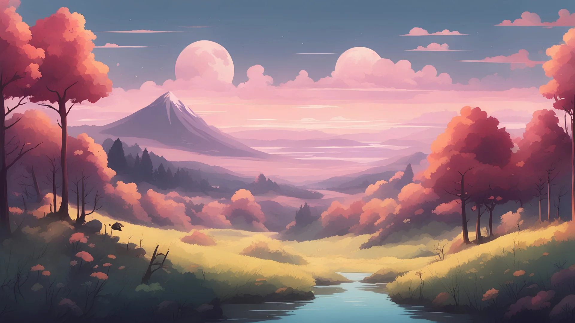 lofi natur and comnes hd imege