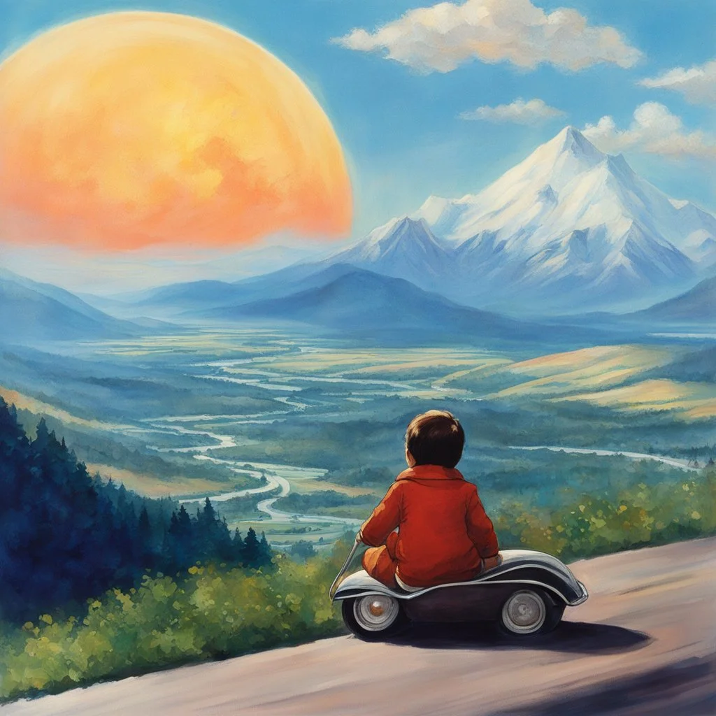 Mesmerized By The Sights Of Earth In The 1970s This Little Guy Misses His Ride Home
