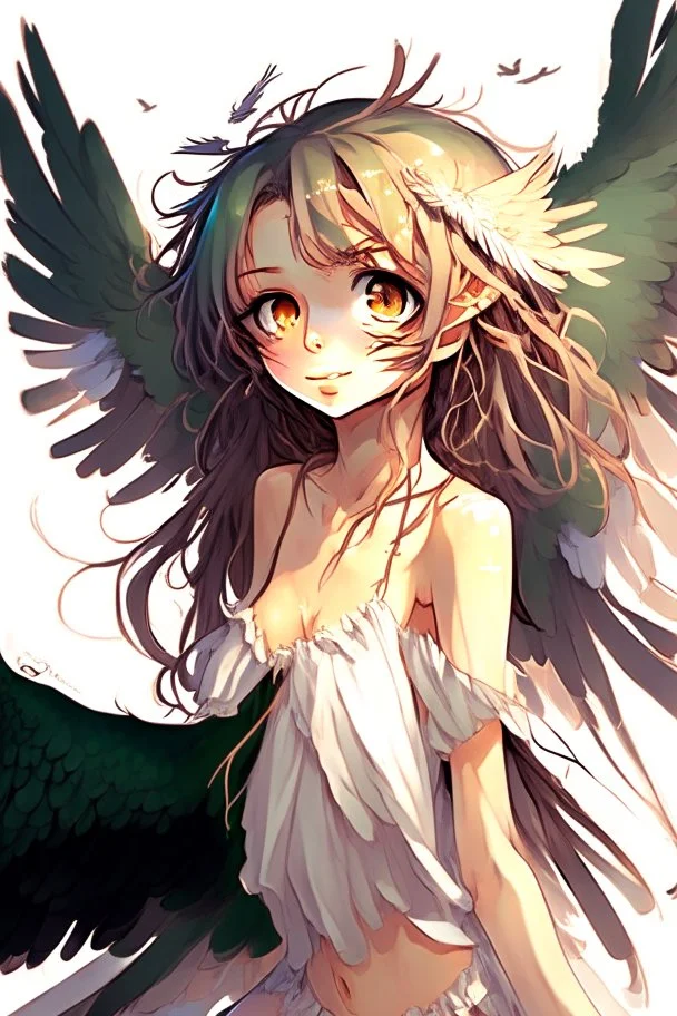 harpy anime girl