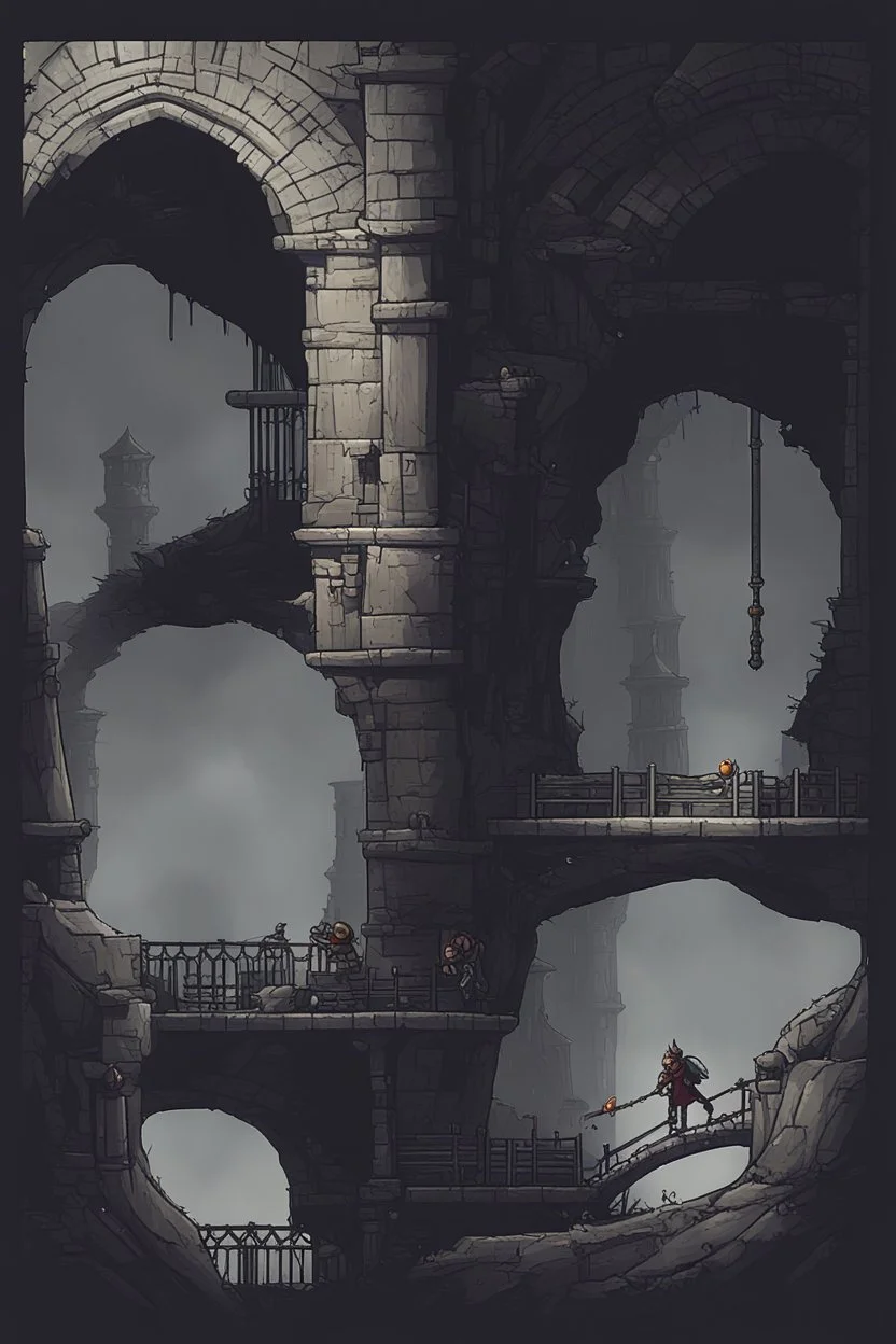 2d sidescroller platformer, level design inspired by Dark Souls games,