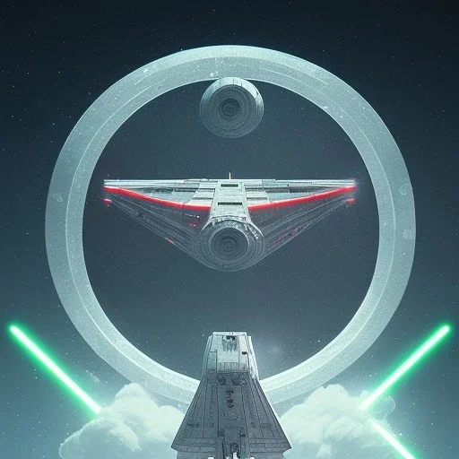 logo with only the letters 'STAR WARS', atmospheric, intricate, epic fantasy, ornate, 3D, cinematic lightning