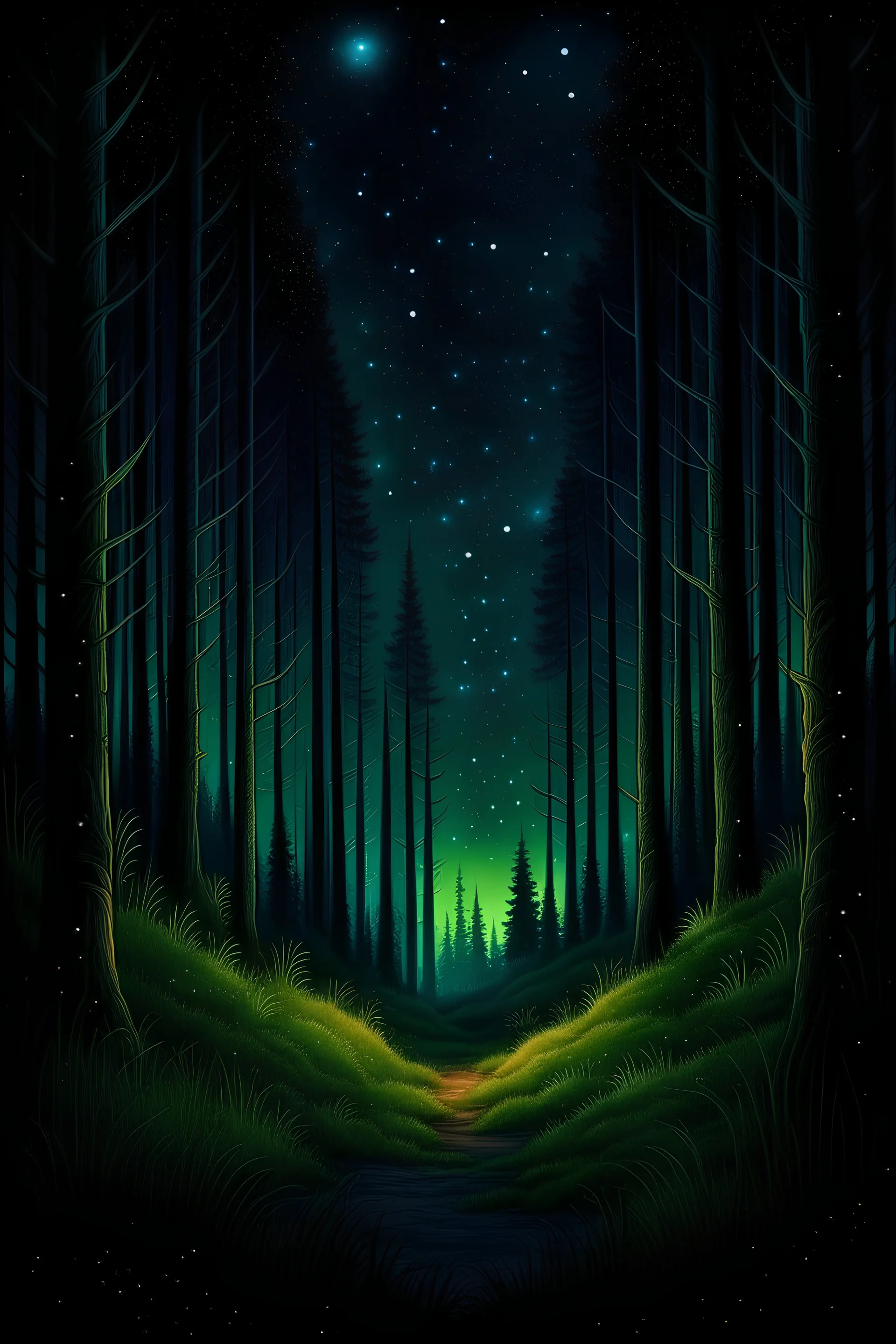 night forest