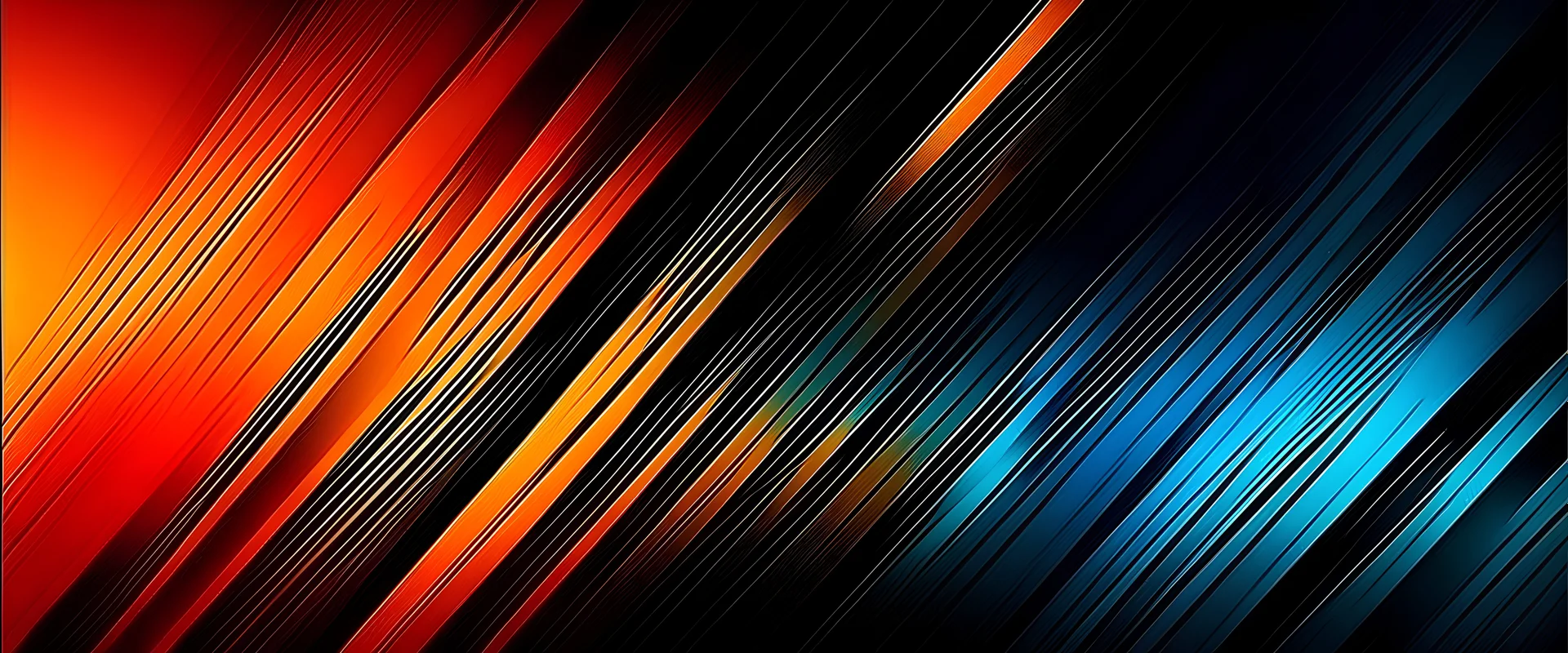 Black dark blue gray copper red brown burnt orange gold yellow abstract background. Color gradient ombre. Geometric shape. Stripe line angle. Rough noise grungy grain texture. Design. Template. Shine