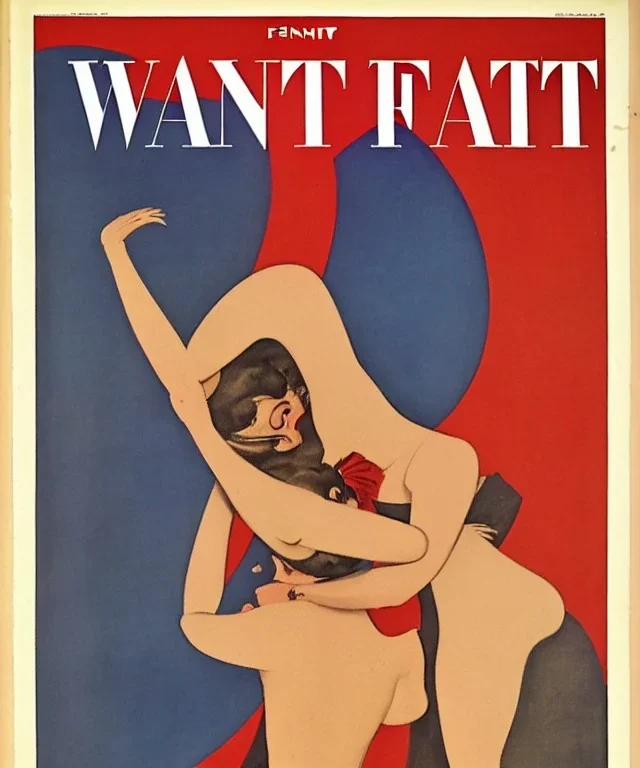 Front Cover of Vanity Fair. Art by "Eduardo García Benito" Benito. 30s of the twentieth century.