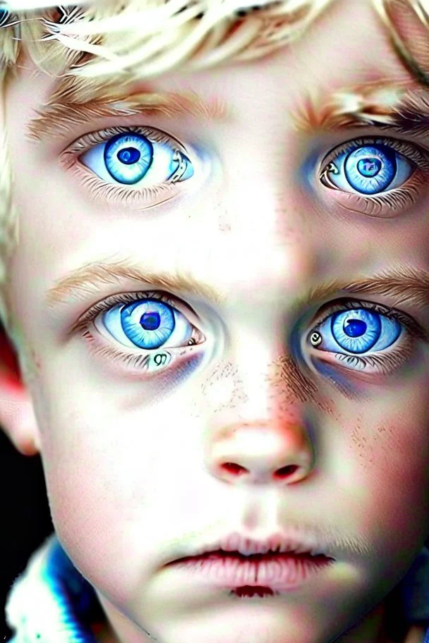 My beautiful blue eyed boy