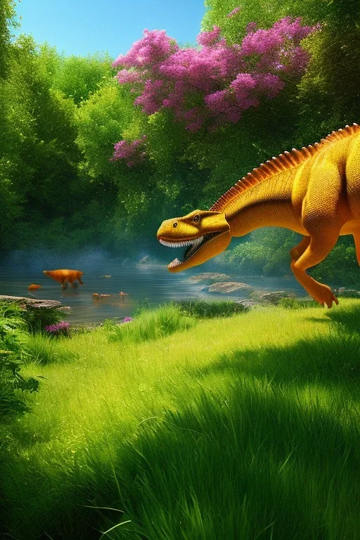 Dinosaure, realiste, 4K