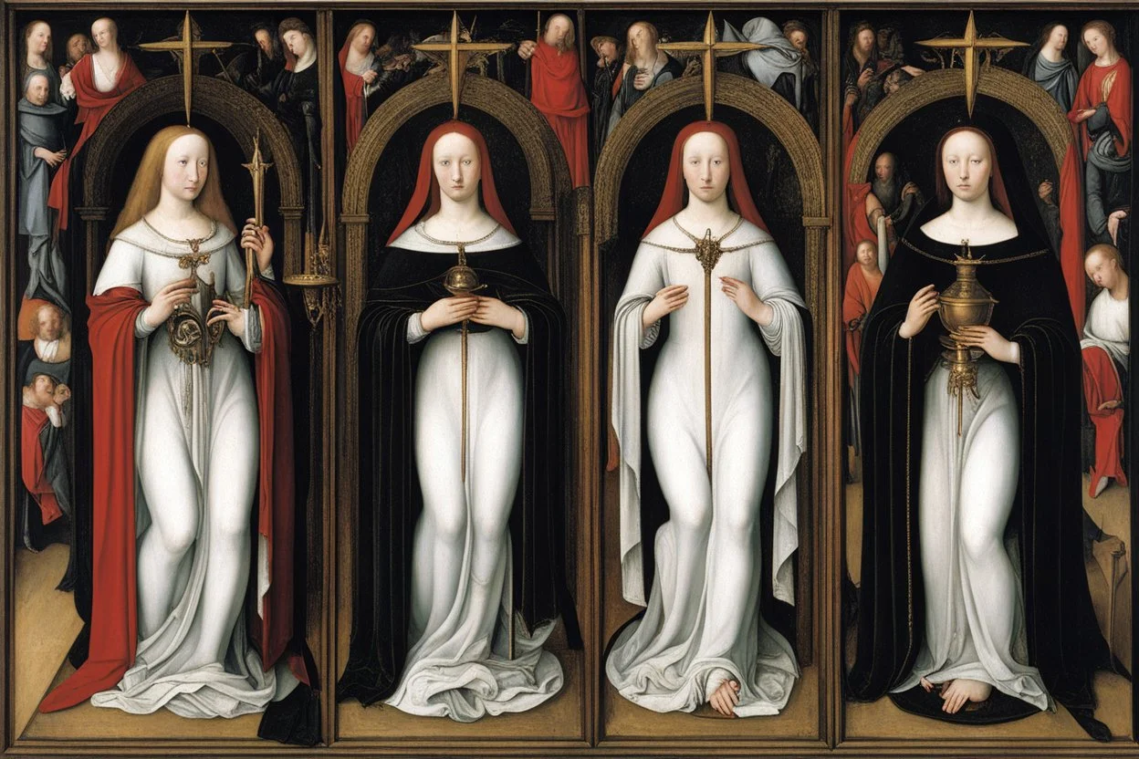 Hans Memling – Triptych of Earthly Vanity and Divine Salvation, 1485