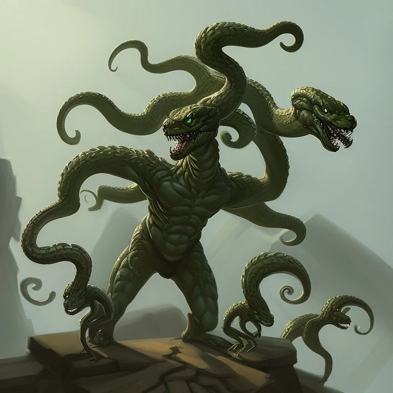 a false hydra from D&D