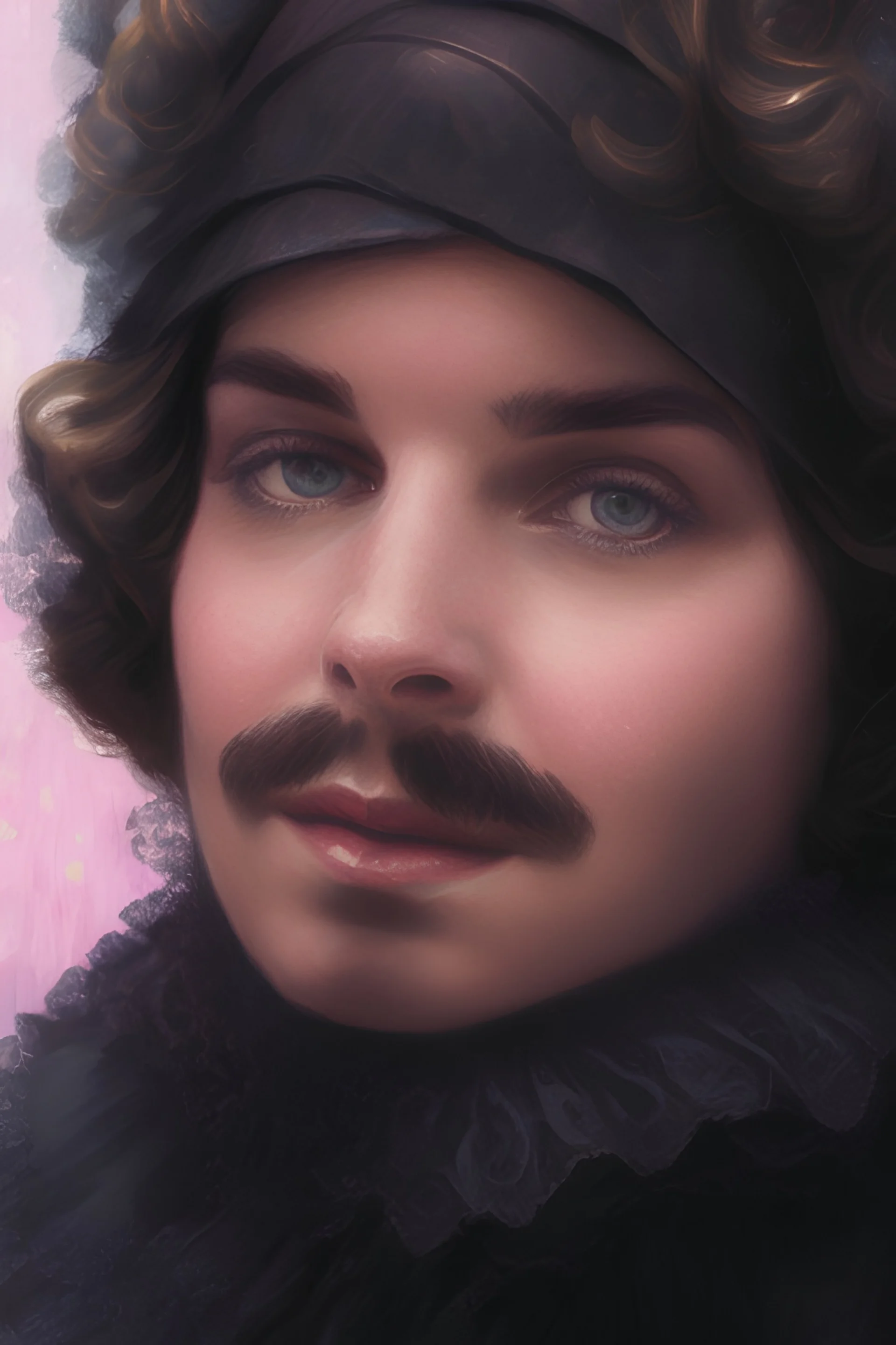 Refined victorian era portrait keep likeness