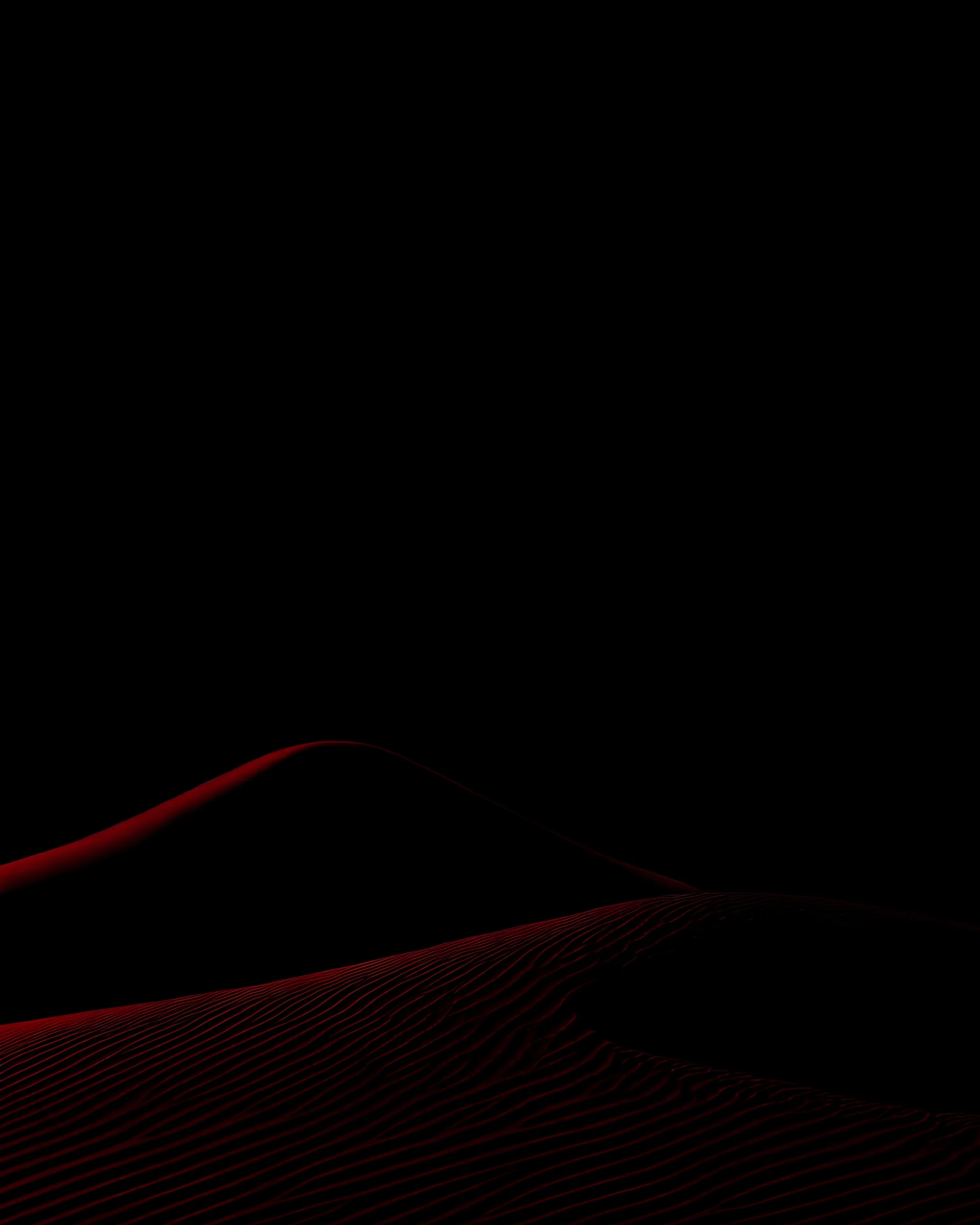 Red sand dune, spice, solid dark red background, centered, 4k